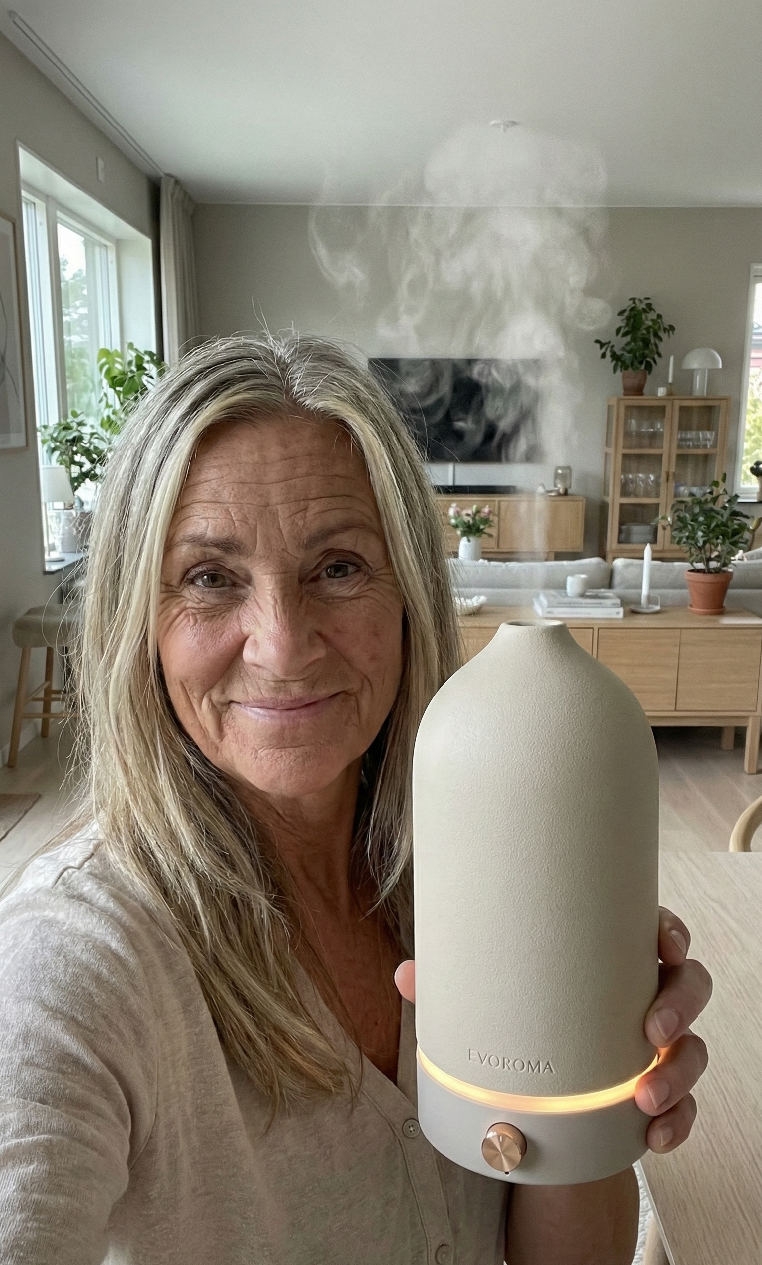 Trådlös Diffuser, Beige