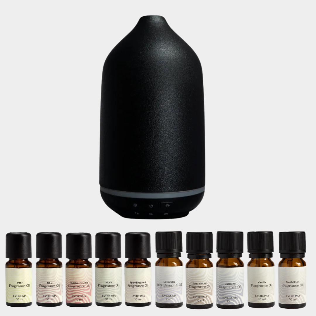 Diffuusori + 10 tuoksua