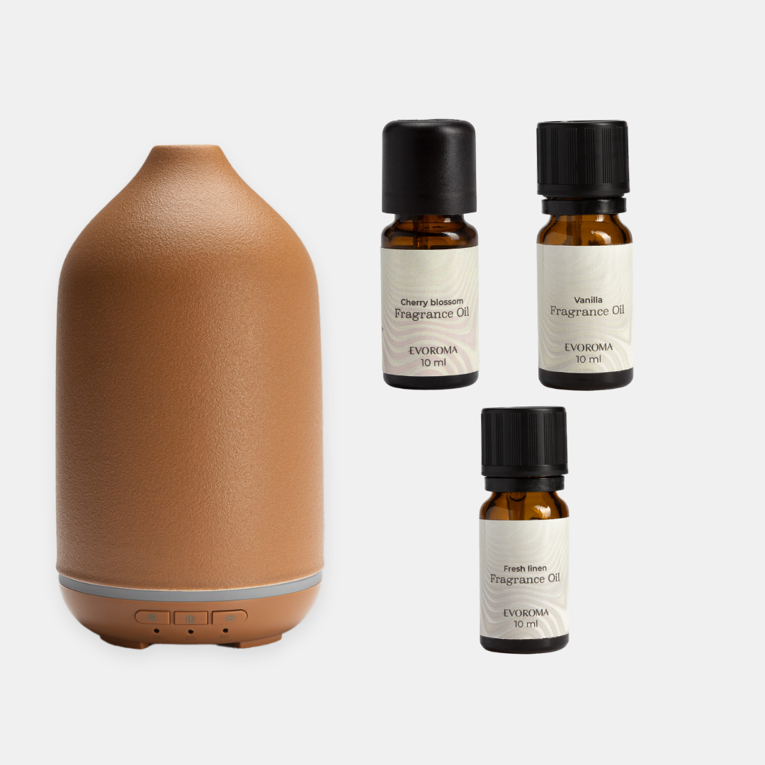 Rent og friskt, Diffuser + 3 dufter